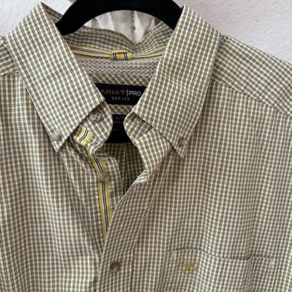 Men's Ariat Pro Series Button Down Shirt - Picture 2 of 2